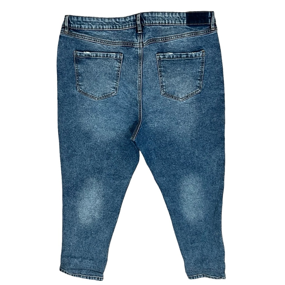 Women's Classic Blue Skinny Jeans - Picture 2 of 5